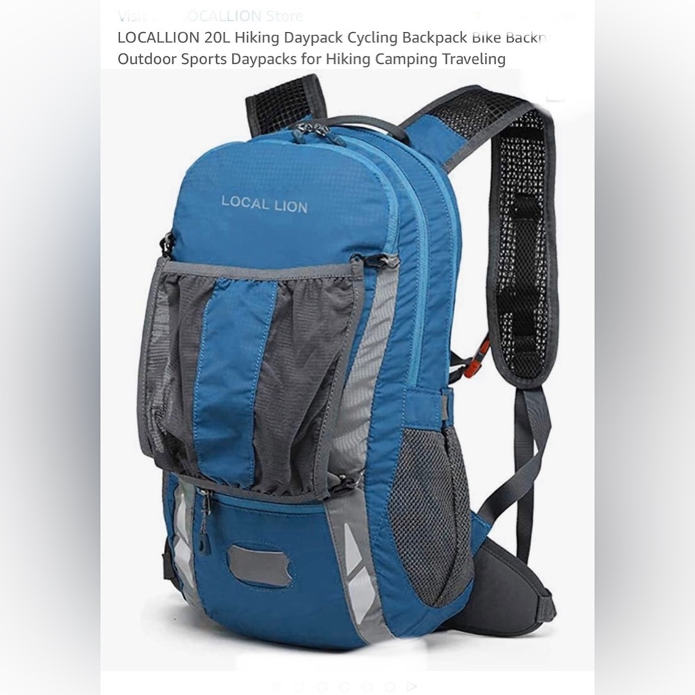LocalLion 20L hiking daypack, Cycling backpack
